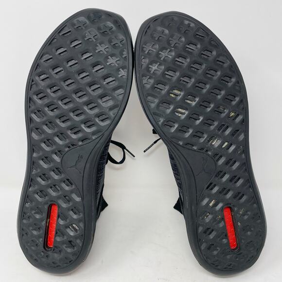 Puma Black Ignite Limitless SR evoKNIT Running Shoes Mens Size 12